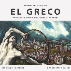 El Greco Procreate Brushes & Color Palettes