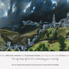 El Greco Procreate Brushes & Color Palettes