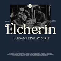 Elcherin Elegant Display Serif Font