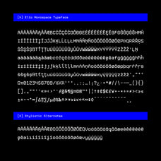 Elio Mono Font Family