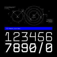 Elio Mono Font Family