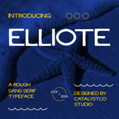 Elliote Sans Serif Typeface Font