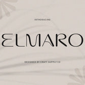 Elmaro – Modern Font