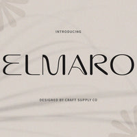 Elmaro – Modern Font