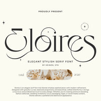 Eloires Elegant Stylish Serif Font