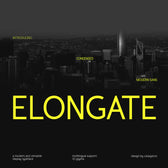 Elongate Modern Sans Serif Font