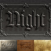 Embossed Debossed Text Effect