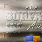 Embossed Depth Texture Text Effect