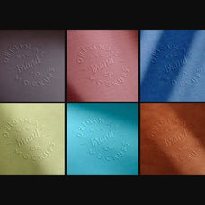 Embossed Fabric Logo Mockups