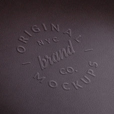Embossed Fabric Logo Mockups
