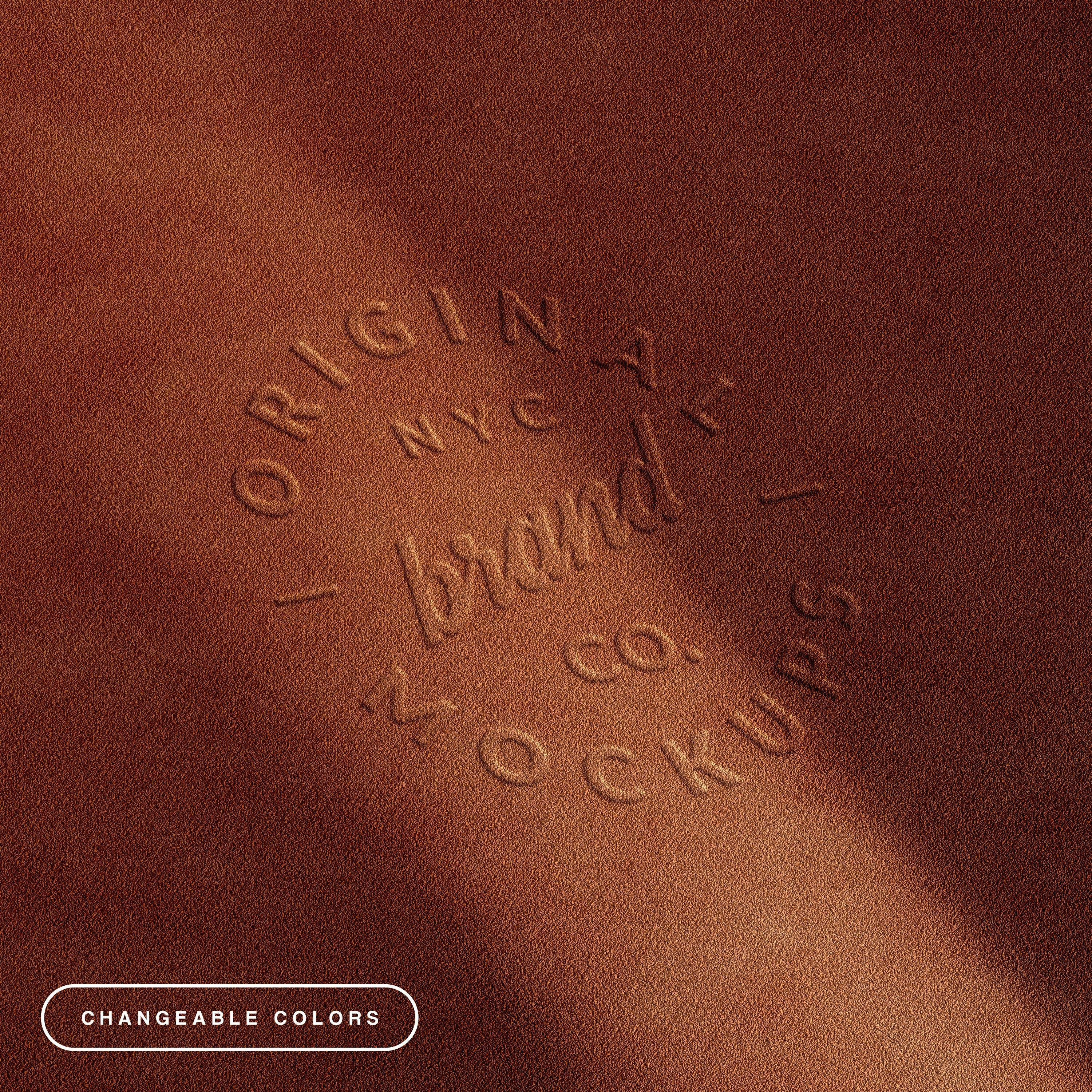 Embossed Fabric Logo Mockups