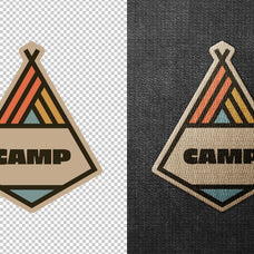 Embroidered Patch Mockup