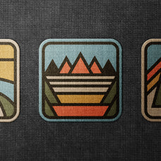 Embroidered Patch Mockup