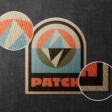 Embroidered Patch Mockup