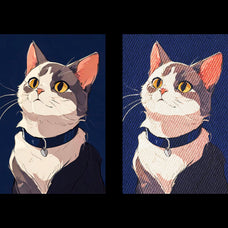 Embroidery Stitch Texture Effect