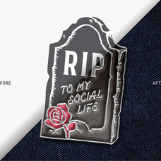 Enamel Logo Pin Mockup