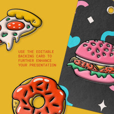 Enamel Logo Pin Mockup