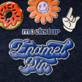 Enamel Logo Pin Mockup