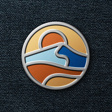 Enamel Pin Logo Mockup