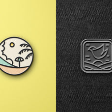 Enamel Pin Mockup