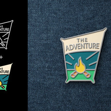 Enamel Pin Mockup