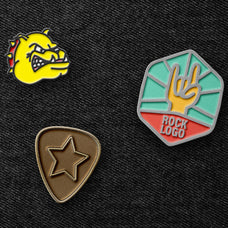 Enamel Pin Mockup