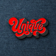 Enamel Pin Mockup