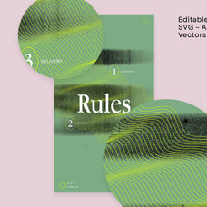 Energy Fields - Wavy Vector Elements