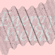 Energy Fields - Wavy Vector Elements