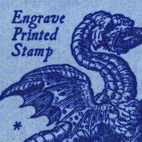 Engrave Printed Stamp Text Effect