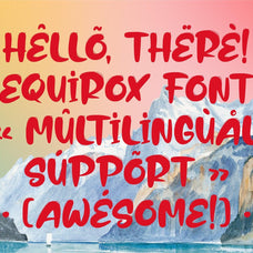 Equirox - Bold Brush Font