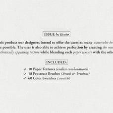 Erato Procreate Kit