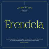 Erendela Stylish Serif Font