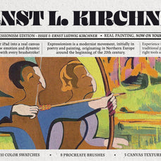 Ernst Ludwig Kirchner Procreate Kit