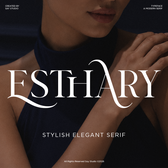 Esthary - Stylish Elegant Serif Font