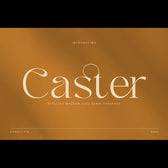 ET Caster - Modern Chic Serif