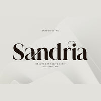 ET Sandria - Beauty Serif