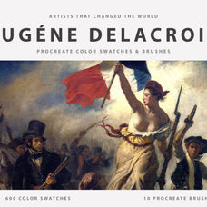 Eugene Delacroix's Procreate Kit