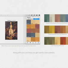 Eugene Delacroix's Procreate Kit
