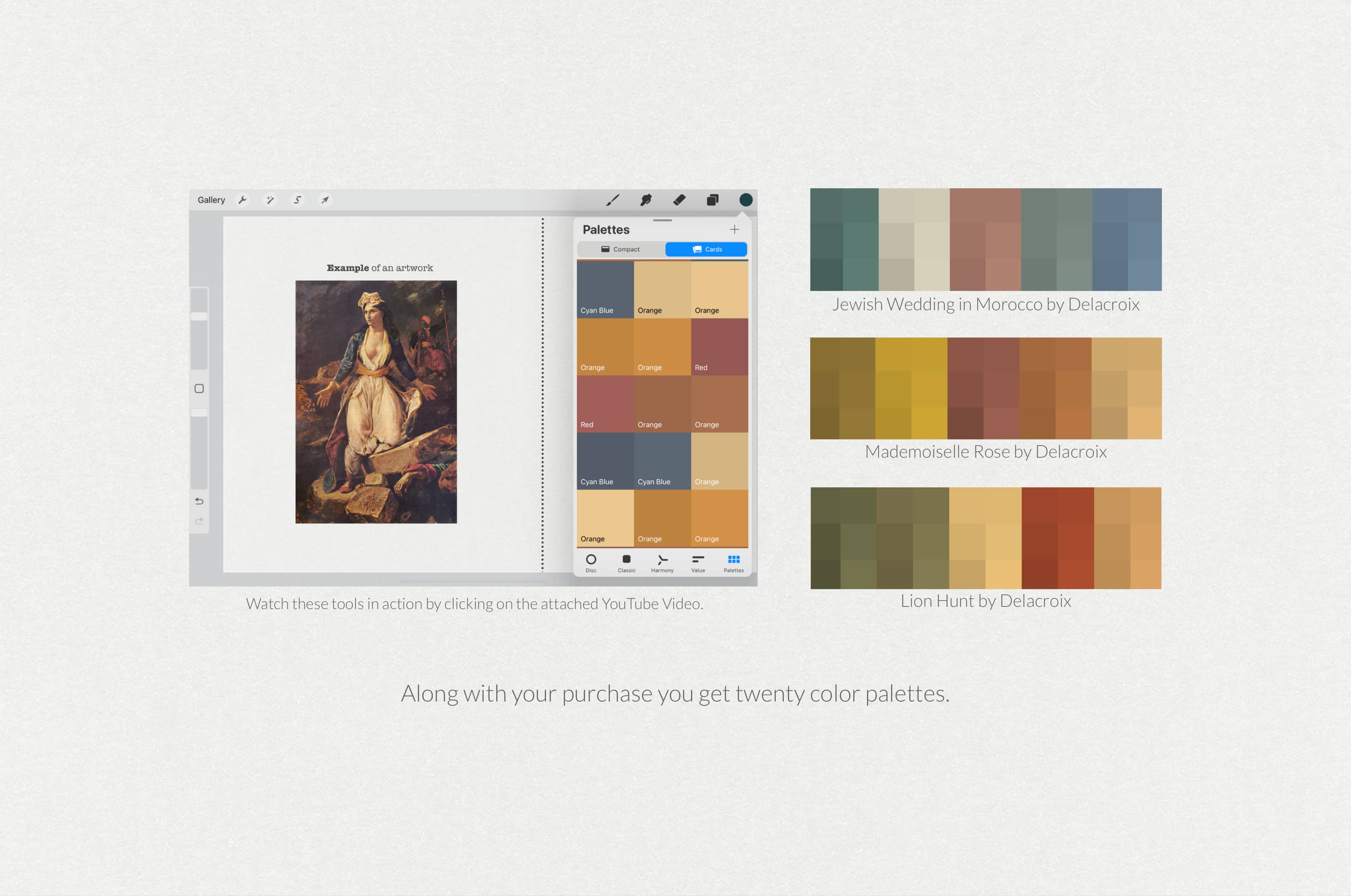 Eugene Delacroix's Procreate Kit