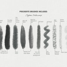 Eugene Delacroix's Procreate Kit