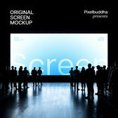 Event Hall 21:9 Screen Mockup
