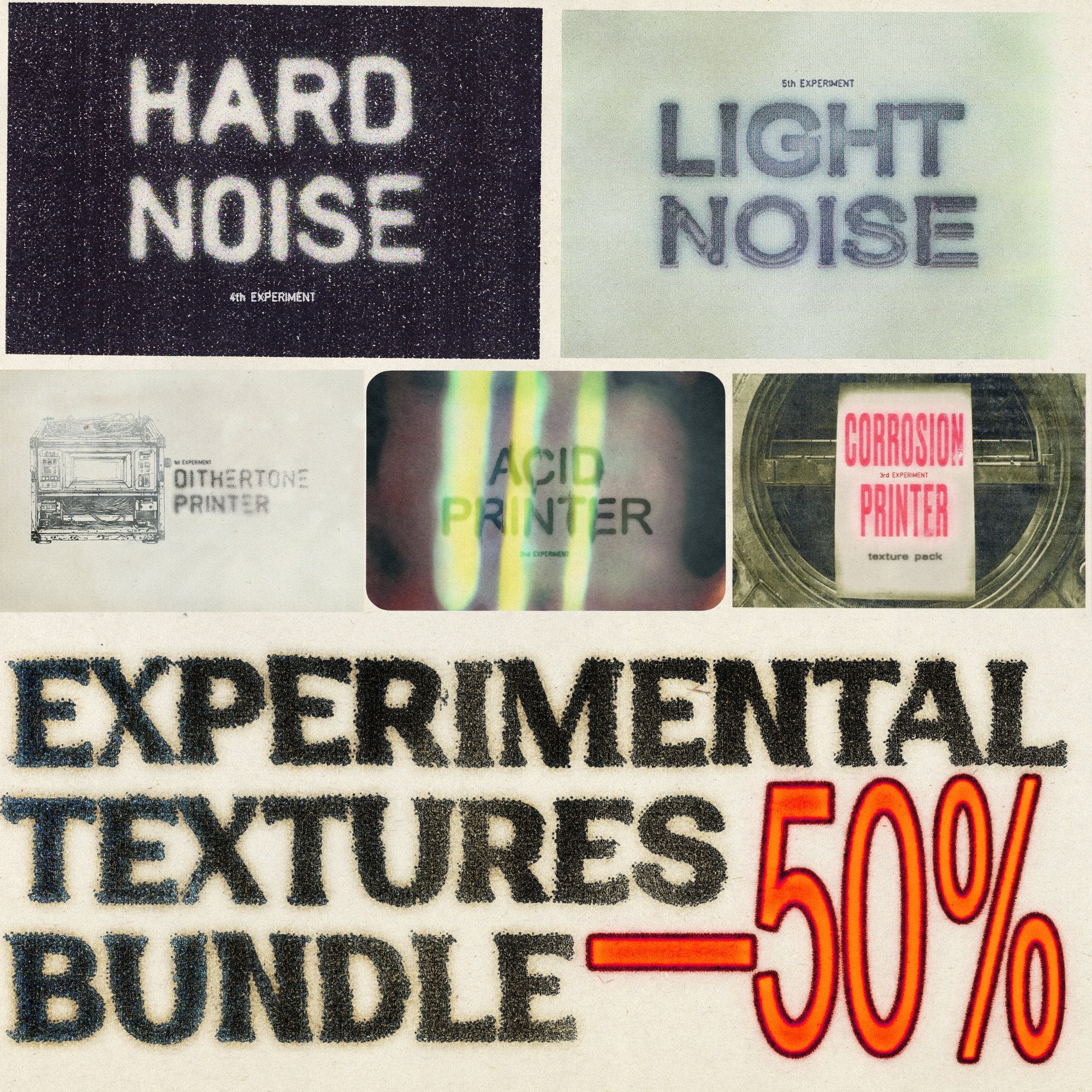 Experimental textures bundle