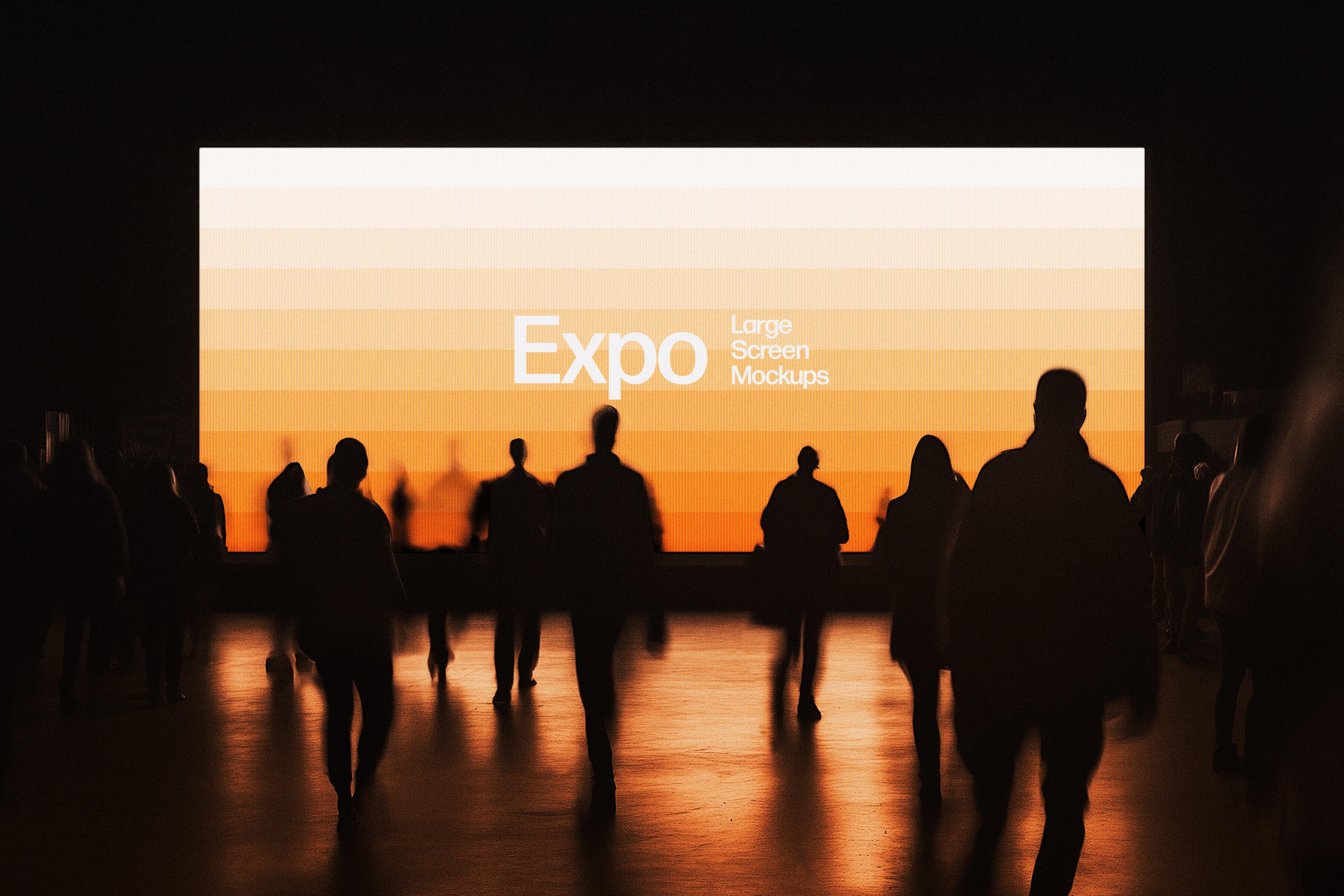 EXPO Screen Mockups Collection