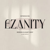 Ezanity – Elegant Serif