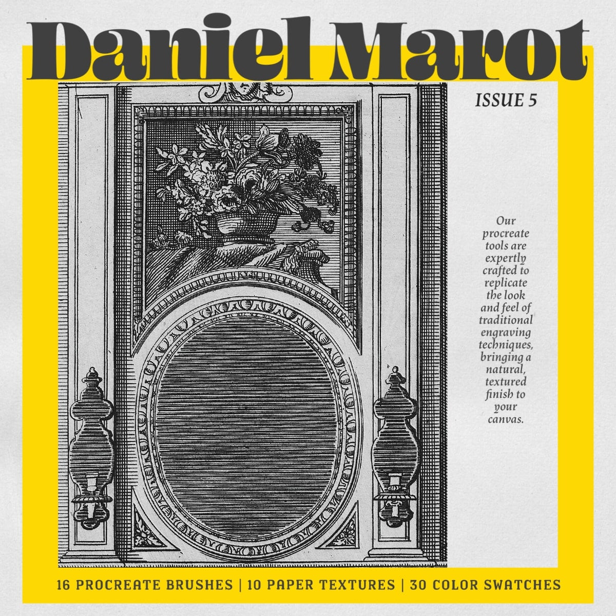 Daniel Marot Procreate Kit