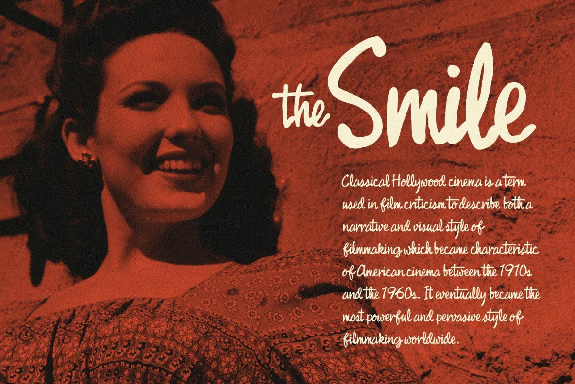 Fast Rewind: Nostalgic Brush Script Font