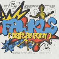 Fawkle – Wiggly, Bubbly, Weird Typeface