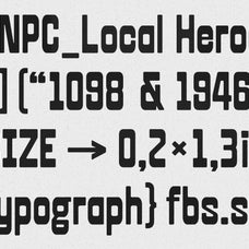 FBS Doms Typeface