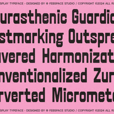 FBS Doms Typeface